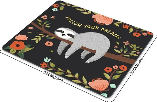 Smooffly Gaming Mouse Pad Custom, Siga Sus Sueños Pad Mouse
