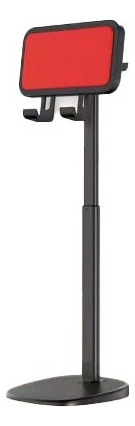 Soporte Universal De Mesa Para Tablet Y Celular Negro