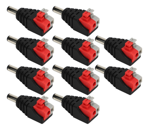 Conector Coaxial Bnc, Cable De Videovigilancia Cctv De 10 Pi