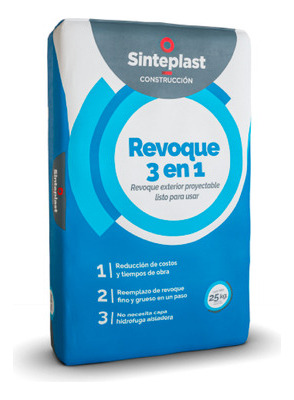 Revoque Proyectable 3 En 1 Premecol X 25 Kgs