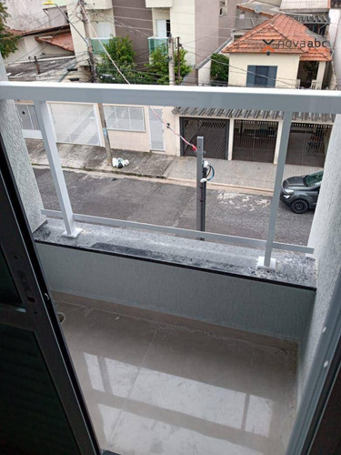 Imagem 15 de 18 de Cobertura Com 2 Dormitórios À Venda, 52 M² Por R$ 400.000,00 - Parque Das Nações - Santo André/sp - Co0684