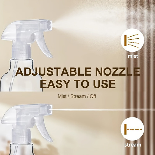 Zh Botellas Aerosol Plástico 2 Piezas Botella Aeros