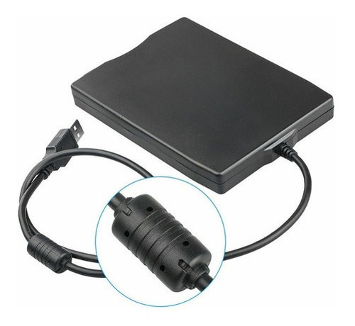 Adaptador De Lector De Disquete Externo 3.5 1.44 Puerto Usb