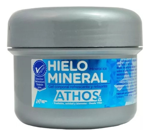 Hielo Mineral Frio 460g  Athos - g a $93