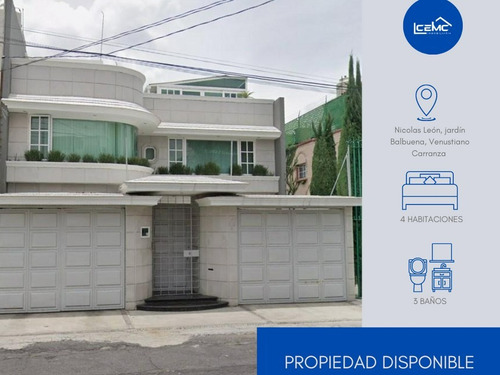 Casa En Remate Hipotecario En Jardin Balbuena