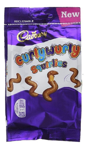 Chocolate Cadbury Curlywurly Squirlies 110 Gr