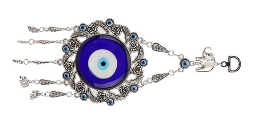 Imagen 8 de 10 de Adorno De Pared Turco De La Suerte Colgante De Ojo Azul CoLG