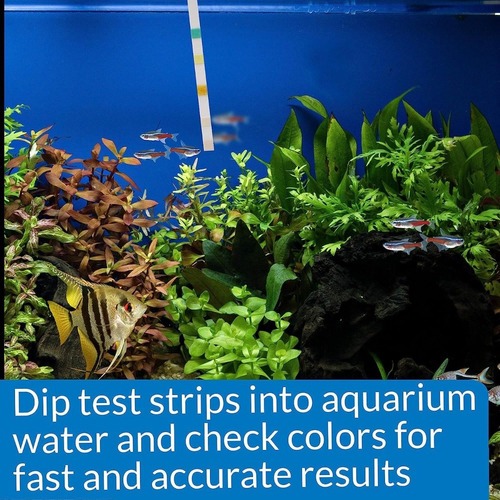 Test Medidor Tiras Ph Nitritos Nitratos Kh Gh Agua Acuario