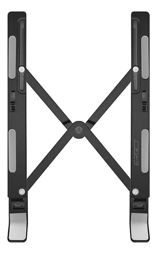 Suporte Para Notebook Em Alumínio Preto Lsa4 Ergo