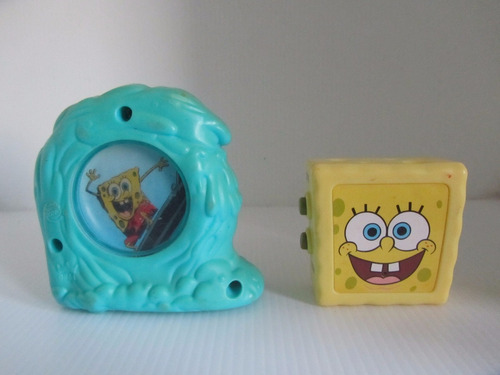 Bob Sponge Esponja Surfer Corredor De Olas Grabadora Set X 2