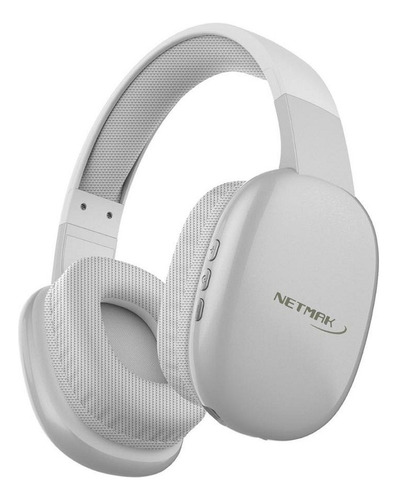Auricular Inalámbrico Dual Bluetooth Netmak Nm-volt Gris