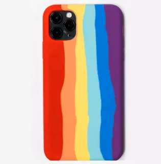 Funda Silicona Multicolor P/ iPhone 11 12 Mini 12pro Max