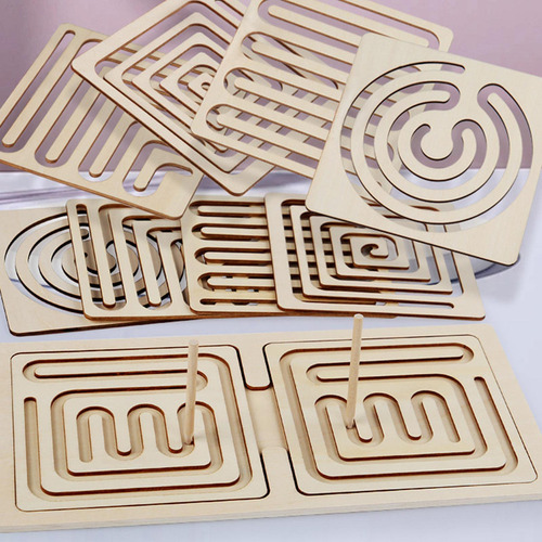 Ii Jogo De Tabuleiro Toy Maze, Brinquedo Para O