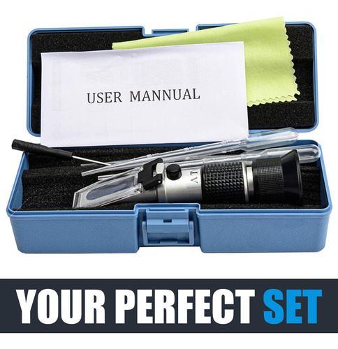 Miel Refractometer 10-32% For Miel Humedad, Brix Baume