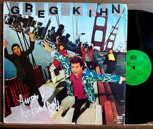 Greg Kihn - Amor Y Rock And Roll - Lp Vinilo Año 1986