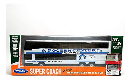 Welly Bus Escala 1:64 Merdeces Benz Mb 0 404 Dd