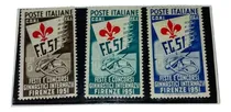 Comprar Serie De 3 Estampillas Italia 1951 Yv 599\u002F600\u002F601