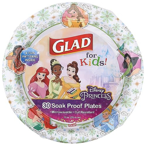 Platos De Papel De 10 Pulgadas Disney Princess Niños |...