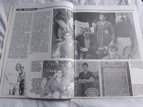 Revista Los Grandes Del Futbol N° 9 Año 1991 Poster N. Doval (Usado)