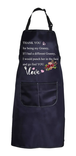 Pxtidy Delantal Cocina Para Abuelita Regalo Abuela Ser Mi