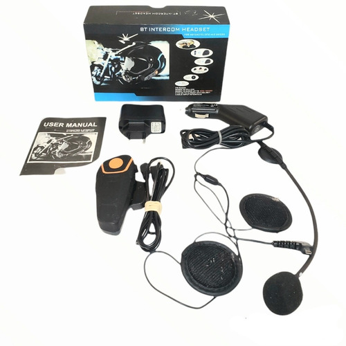 Intercomunicador Headset Para Casco Moto C/detalle Leer Bien