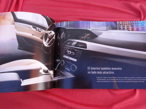 Catalogo Mercedes Benz Clase C 180 350 Amg 220 250 Folleto (Usado)