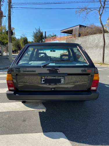 Imagem 4 de 10 de Volkswagem Parati Plus 1989 De Coleção Placa Preta Impecavel