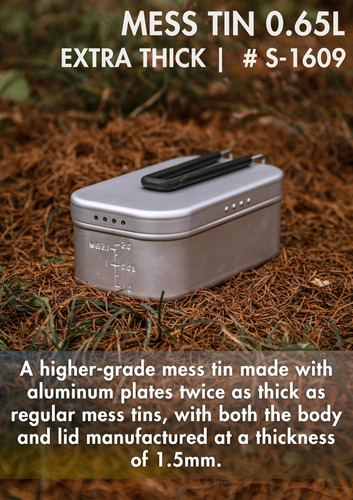 Mesca De Luna De Campamento Lata 0.65l Aluminio Campococina
