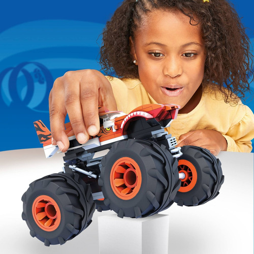 Juguete Construcción Mega Construx Monster Truck Tiger Shark