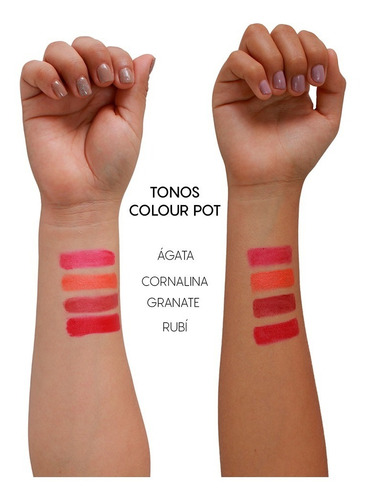 Tinte Multiusos Orgánico 3 En 1 Labial/rubor/sombra