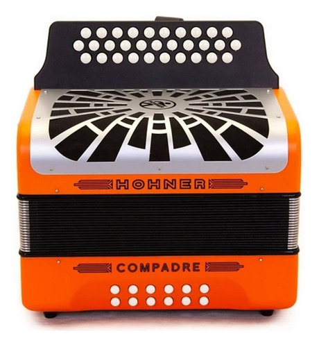 Hohner Compadre A48251 Acordeón Sol 31 Boton 12 Bajo C/funda