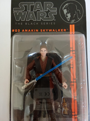 Anakin Skywalker- Star Wars Black Series No. 3 Escala 3.75 (Usado)