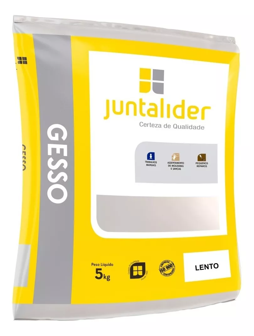 Primeira imagem para pesquisa de gesso lento saco 40 kg