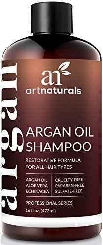 Champú Con Aceite De Argán Marroquí De Artnaturals - (12 Fl