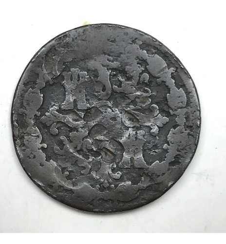 * Moneda 8 Maravedíes. España Año 1797. Carlos 4. Km# 428 (Usado)