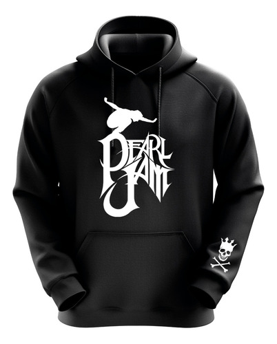 Polerón Negro Pearl Jam Diseño 1