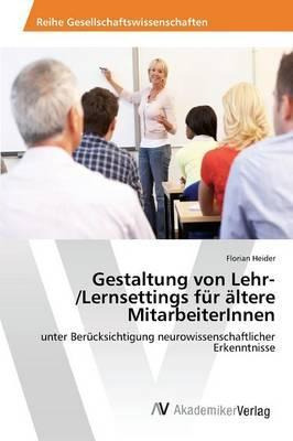 Libro Gestaltung Von Lehr-/lernsettings Fur Altere Mitarb...