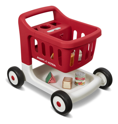 Radio Flyer Escanea Y Clasifica El Carrito De Compras Con Lu