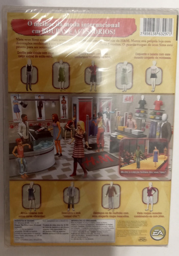 The Sims 2 H&m Fashion (coleção De Objetos)- Lacrado