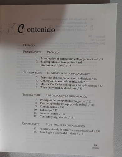 Fundamentos De Comportamiento Organizacional. S. P. Robbins (Usado)