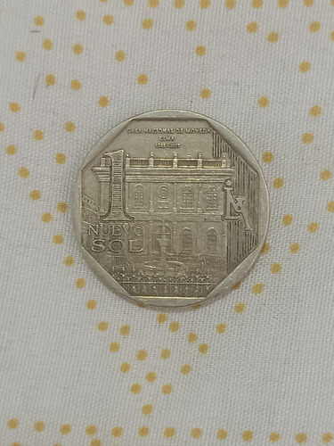 Moneda De 1sol 450añs De La Casa De Mond