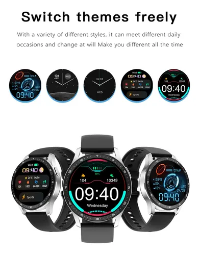 Reloj Inteligente Con Auriculares, 2 En 1 Tws Inalámbrico .