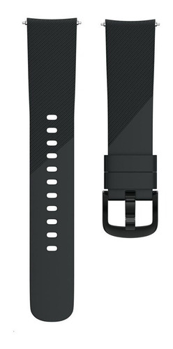 Case De Silicone + Pulseira Para Galaxy Watch Active 1 E 2 Cor Preto