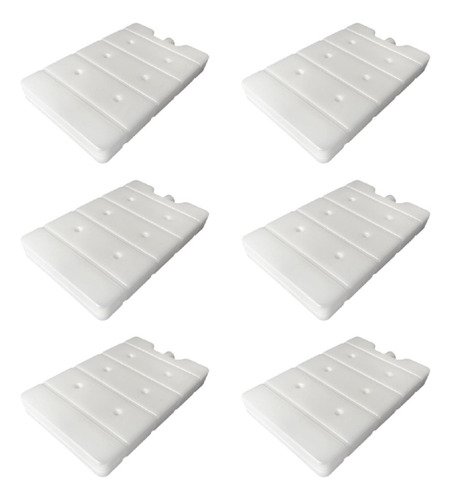 Paquetes De Congelador, Bloques De 19cmx12cmx2.5cm