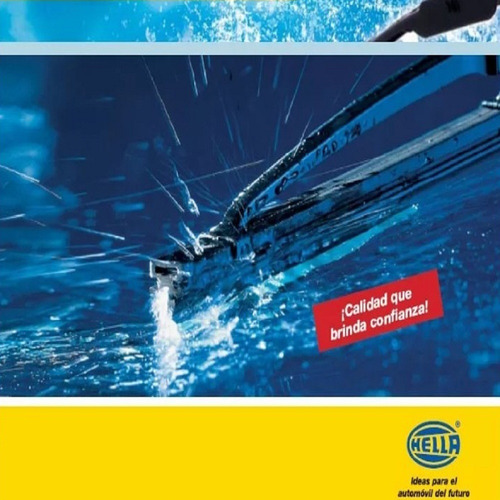 Imagen 4 de 6 de Plumillas Chevrolet Sail Ltz -aerodinámicas Hella