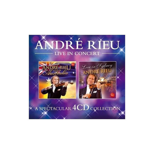 Rieu Andre Andre Rieu Live In Concert Uk Import Cd X 4 Nuevo