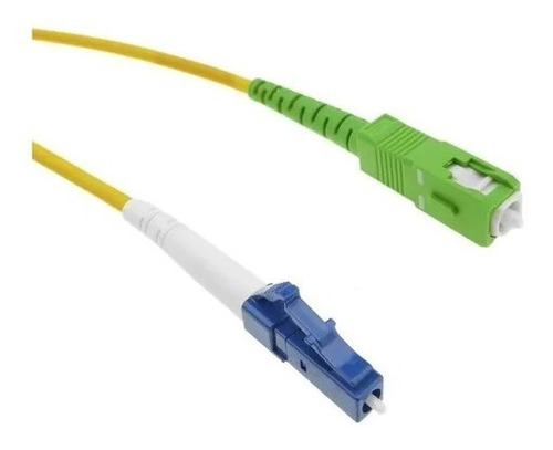 Imagen 2 de 10 de Cable Glc Patchcord Fibraóptica 2mts Simplex Sc Apc-lc Pc