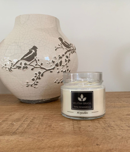 Imagem 4 de 5 de Vela Aromática Premium Algodão 140g 30h Aromatizada