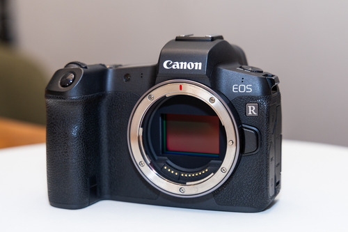 Câmera Canon Eos R Completa + Pd-e1 (na Caixa / Impecável!) Preto (Usado)