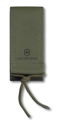 Estuche Nylon Para Cinturon Victorinox Original Verde Lona 